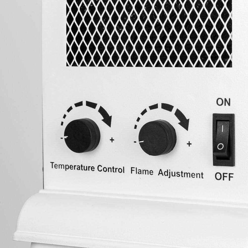 e-Flame USA Tahoe 24 inch LED Portable Electric Fireplace - Image 4