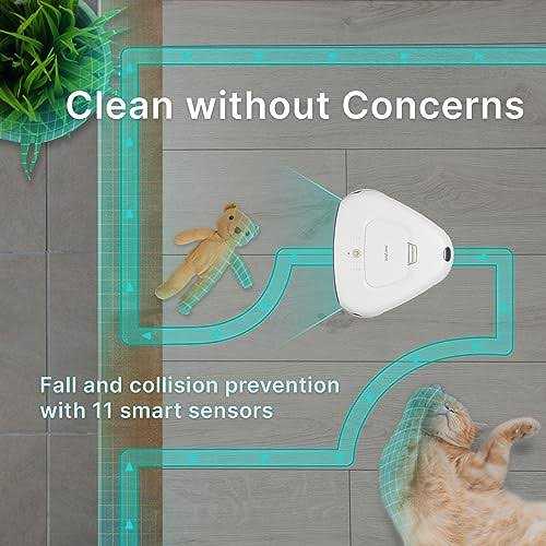 EVERYBOT Three-Spin Mopping Robot Cleaner - Image 5