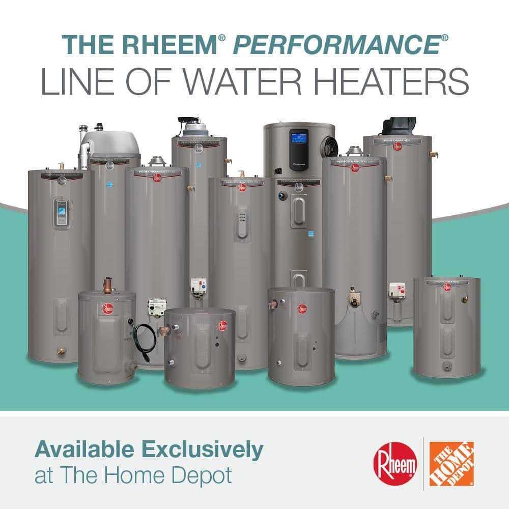 Rheem Performance Short 6 Year Electric Water Heater - Image 3