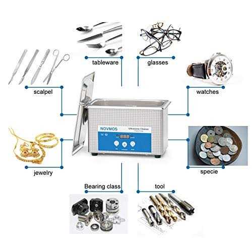 Ultrasonic Cleaner Novmos 900ml Ultrasonic Jewelry Cleanerultrasoun - Image 4