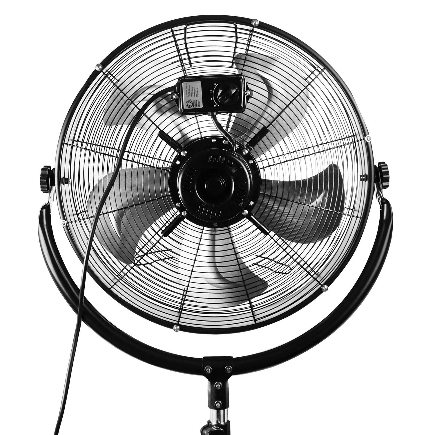 Vie Air 20 Industrial Tilting Pedestal Drum Fan - Image 3