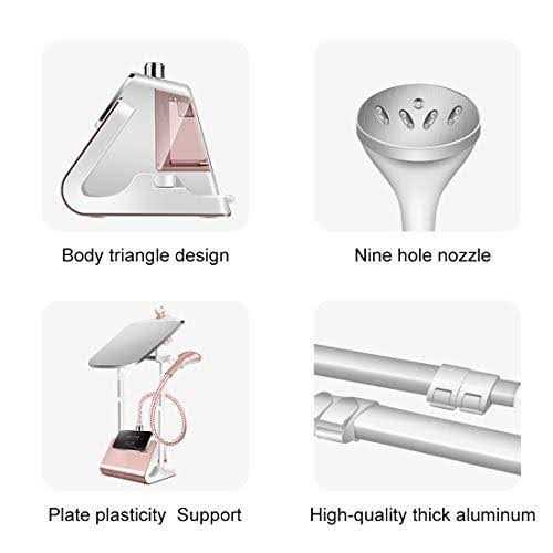 TC-JUNESUN Steamer for Clothes Standing 1500W Full Size Powerful Upright Clothes Steamer with Adjustable Ironing Board - Image 3