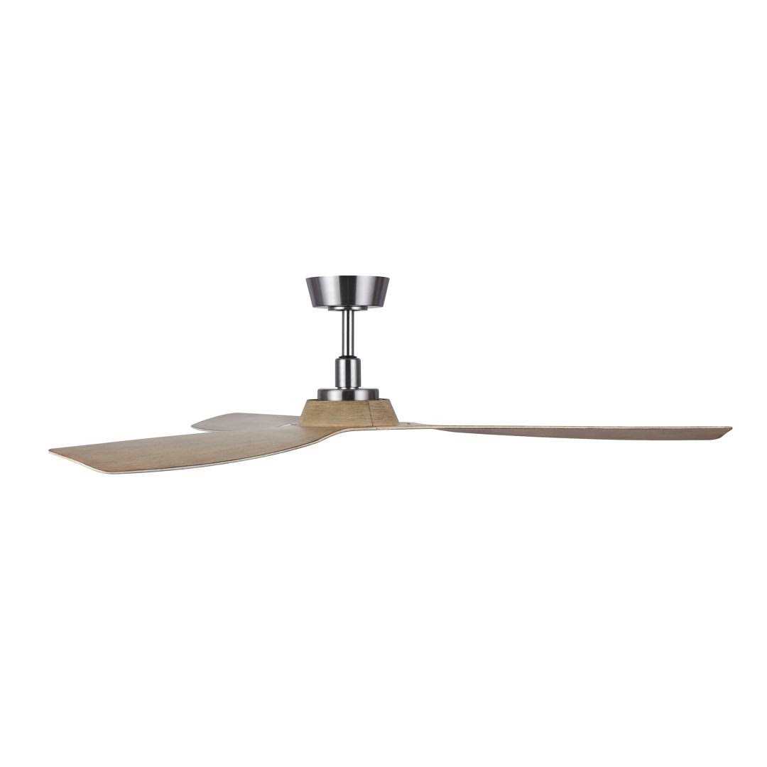 Orren Ellis Petworth 52 3 Blade Standard Ceiling Fan with Remote Control Finish - Image 3