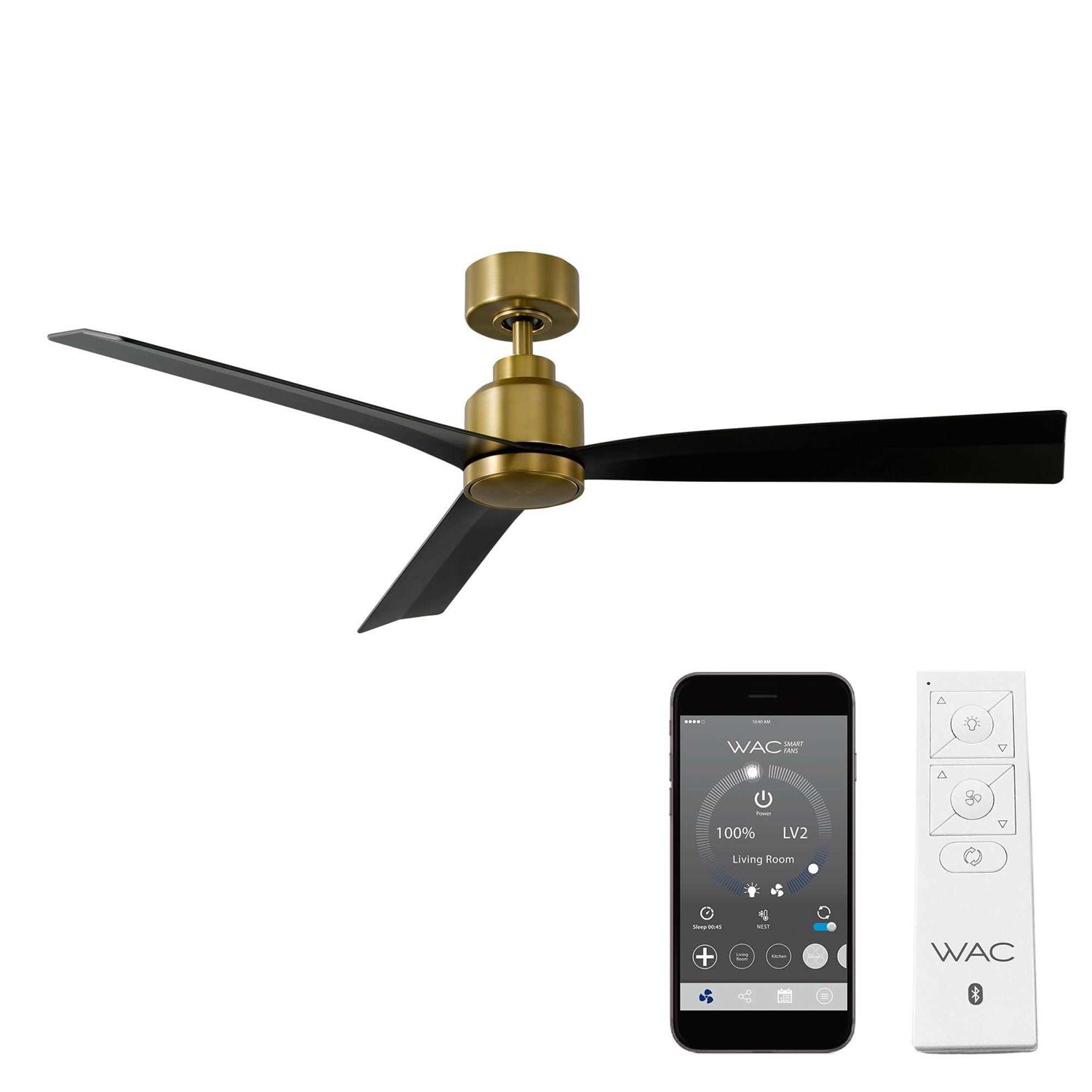 WAC Lighting Clean Smart Ceiling Fan F-003 - Image 4