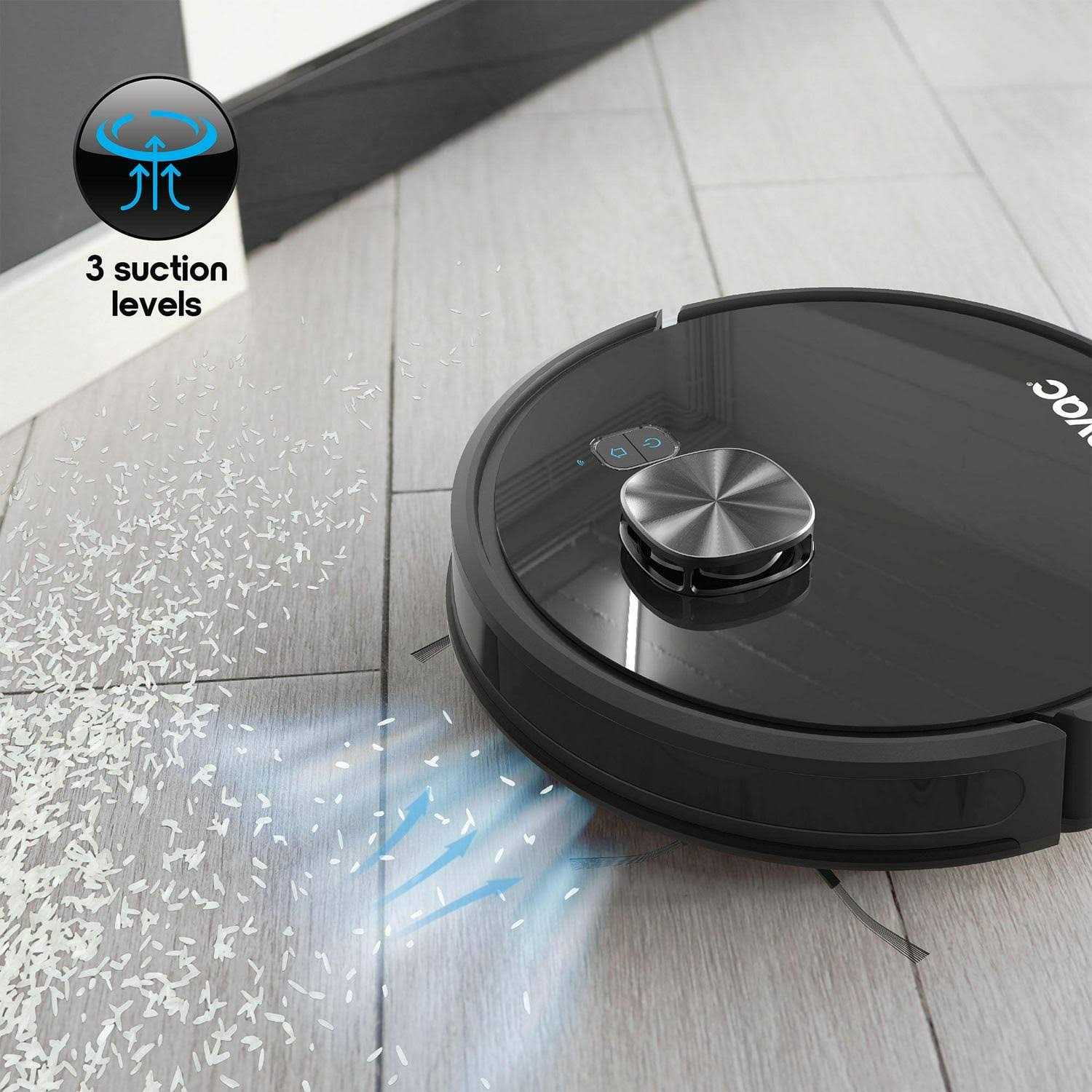 Ionvac OptiMax Robovac Laser Mapping Robot Vacuum Cleaner with Wi-Fi - Image 3