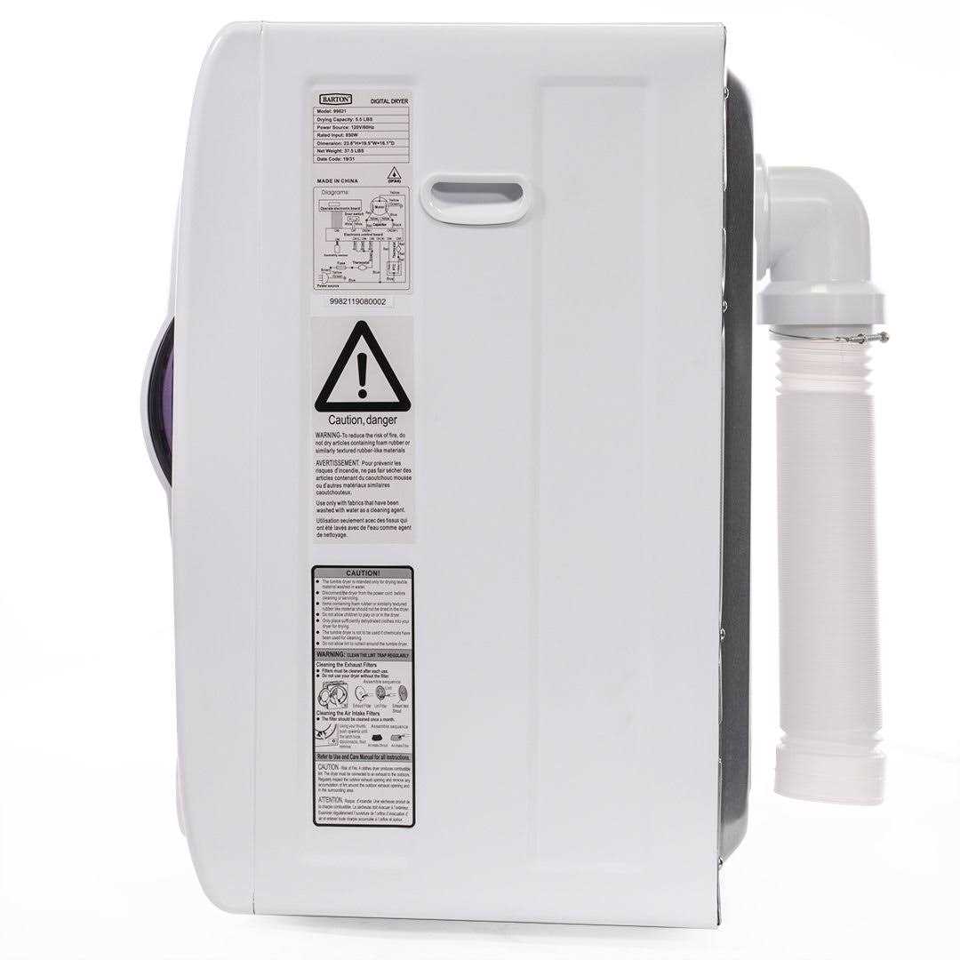 Barton 2.8kg Automatic Electric Dryer - Image 3