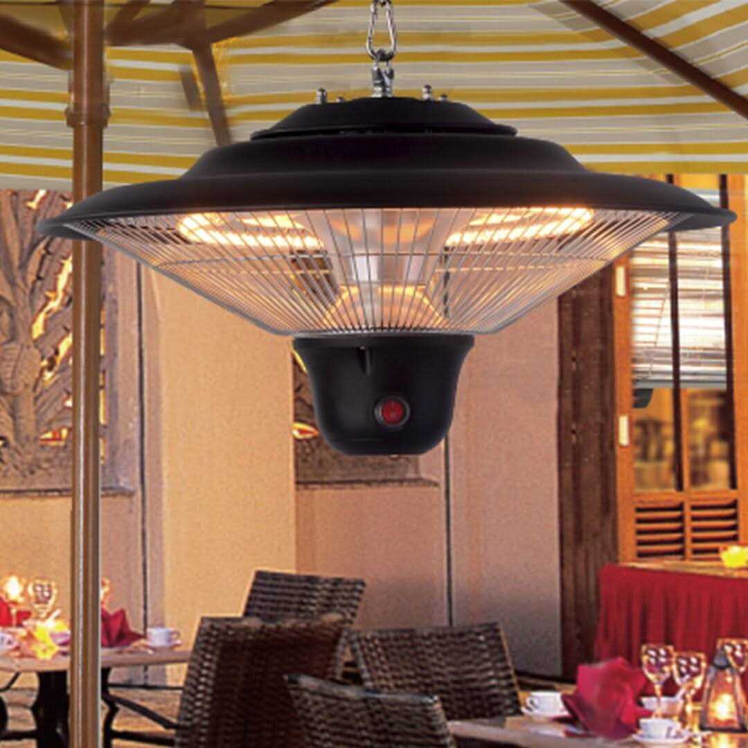 Optimus PHE-1500BR Garage-Outdoor Hanging Infrared Heater with Remote - Image 4