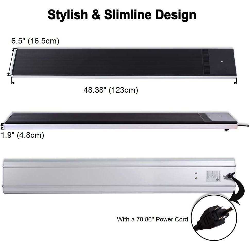 Thermoflow Far Infrared Heater with No Glare Electric Indoor / Outdoor Ceiling - Image 5