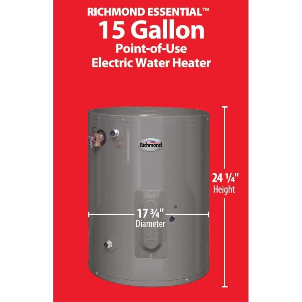 Richmond Essential 6EP15-1 Electric Water Heater 120 V - Image 4