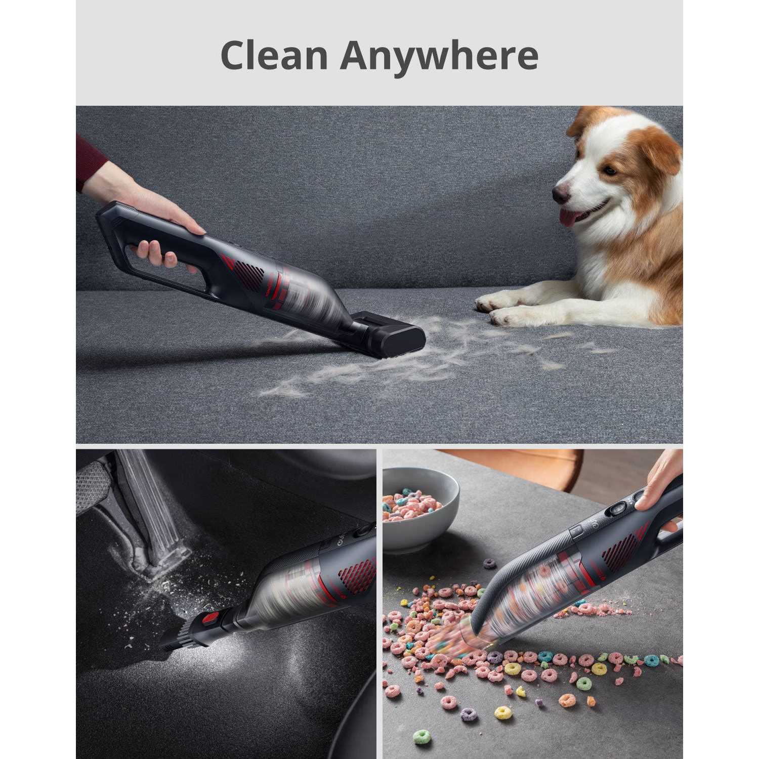 eufy HomeVac H30 Mate Cordless Vacuum - Image 4