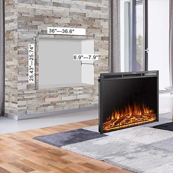 R.W.FLAME Electric Fireplace Insert - Image 5