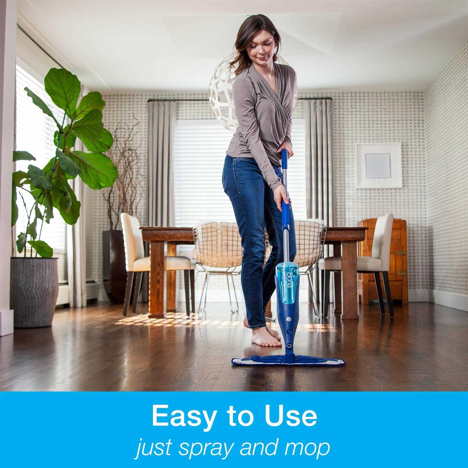 Bona PowerPlus Hardwood Floor Premium Motion Microfiber Spray Mop - Image 5