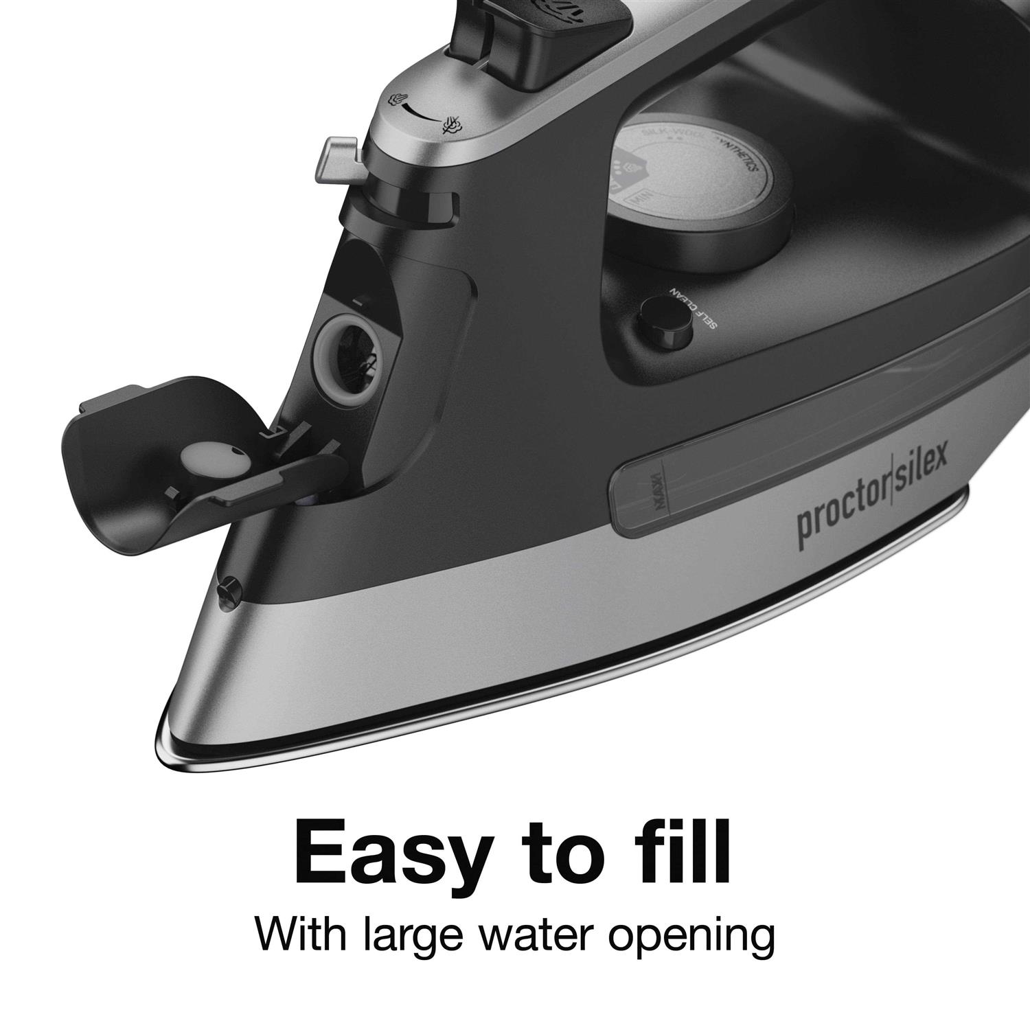 Proctor Silex Steam Iron with Retractable Cord - Image 3