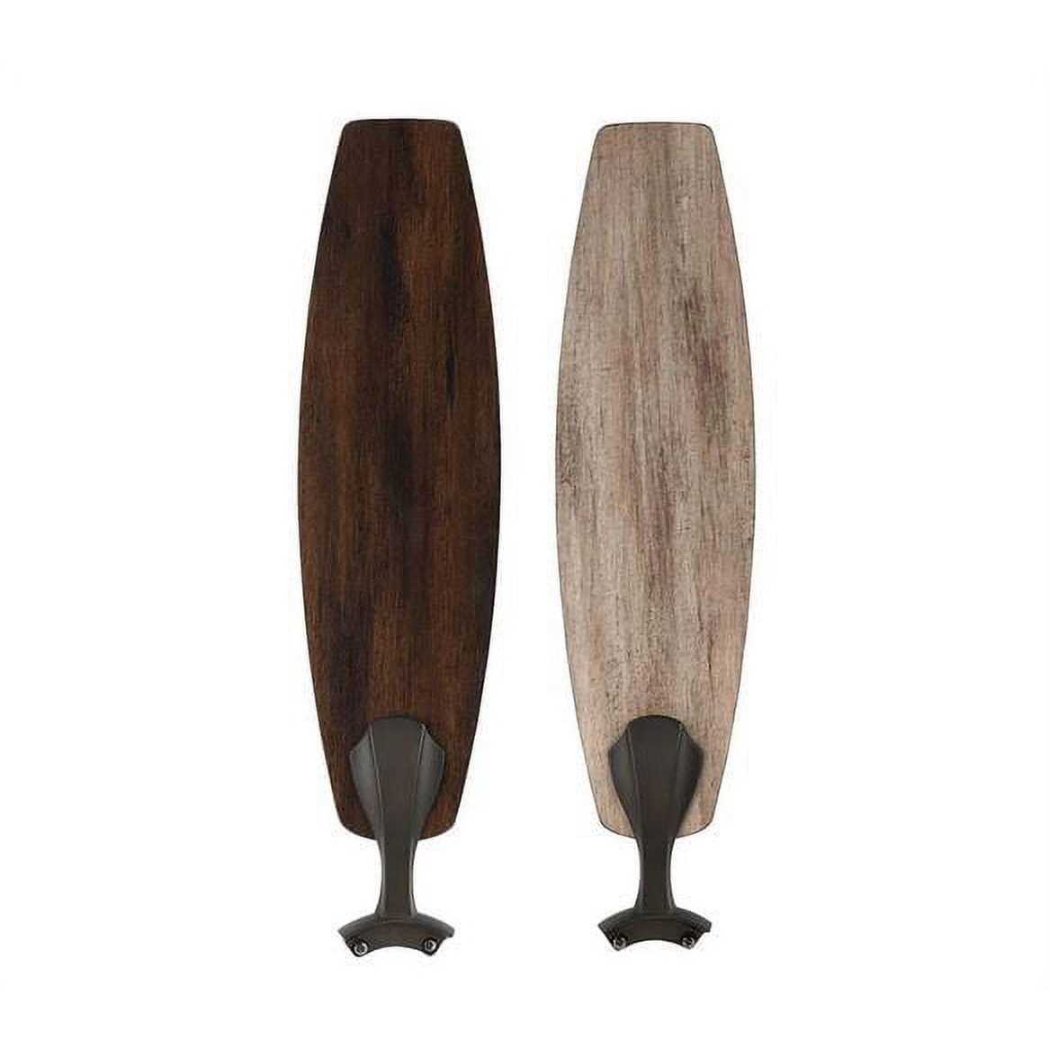 Hampton Bay Sidlow 52 in. Indoor LED Hugger Dry Rated Ceiling Fan with 5 QuickInstall Reversible Blades and Light Kit - Image 3