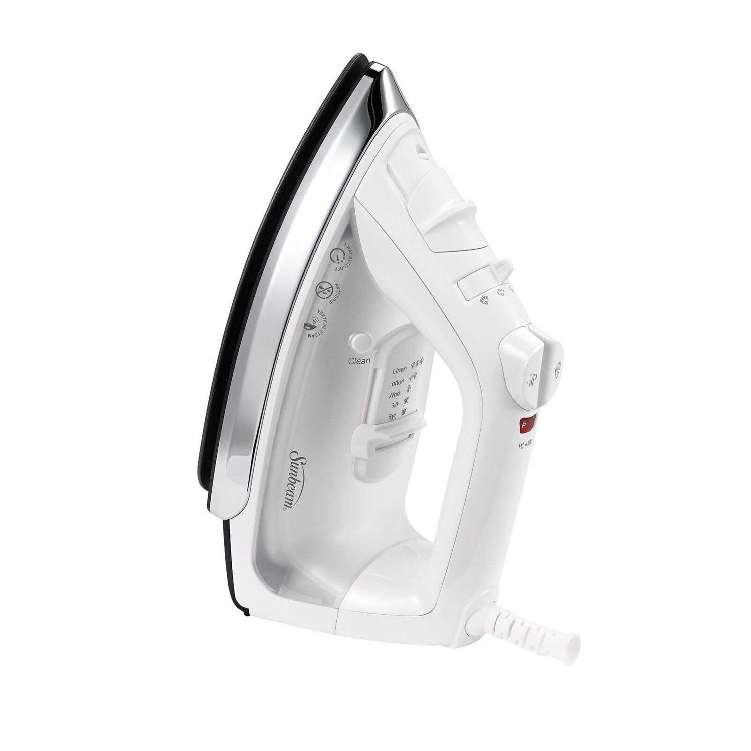 Sunbeam Classic GCSBCL-317 Steam Iron - Silver/White - Image 5