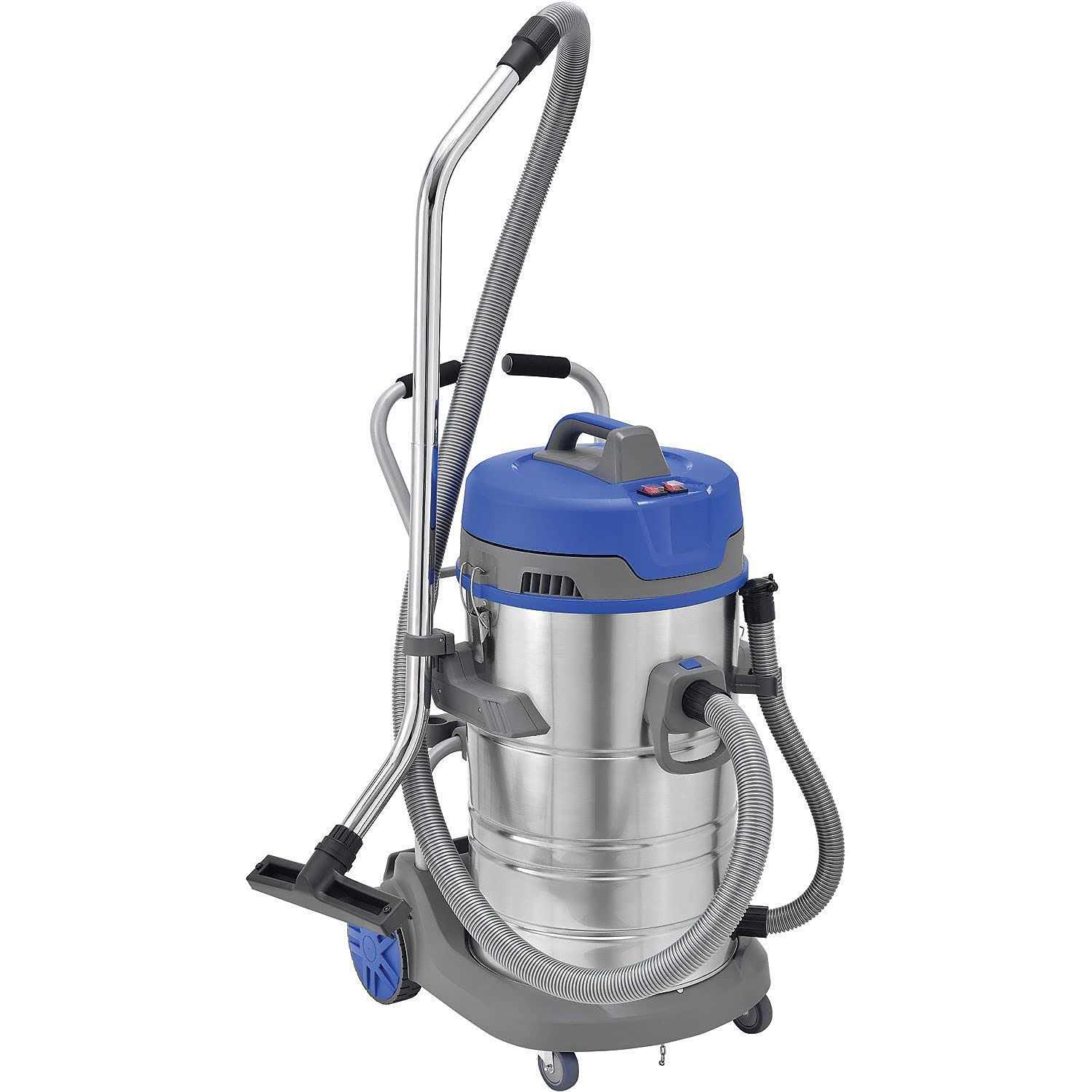 Global Equipment Stainless Steel HEPA Wet/Dry Vacuum 713166 - Image 4