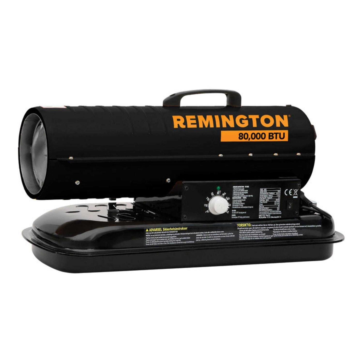 Remington 80,000 BTU Kerosene Forced Air Heater with Thermostat - Image 4