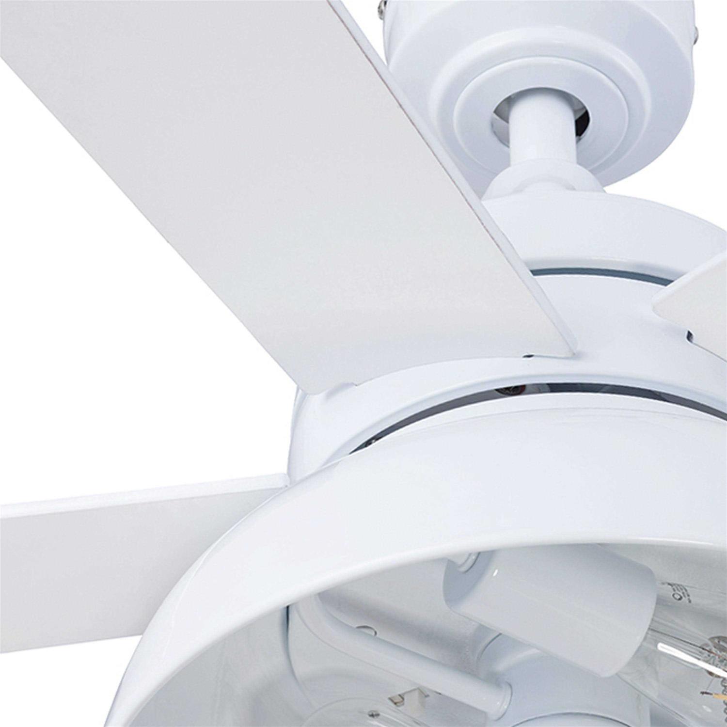 Prominence Home 51659-45 52 in. Brightondale Industrial Style Indoor Outdoor LED Ceiling Fan with Light - Image 5