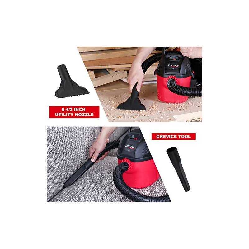 Shop-Vac 2021000 Micro Wet/Dry Vac Micro Vacuum Portable Compact - Image 5