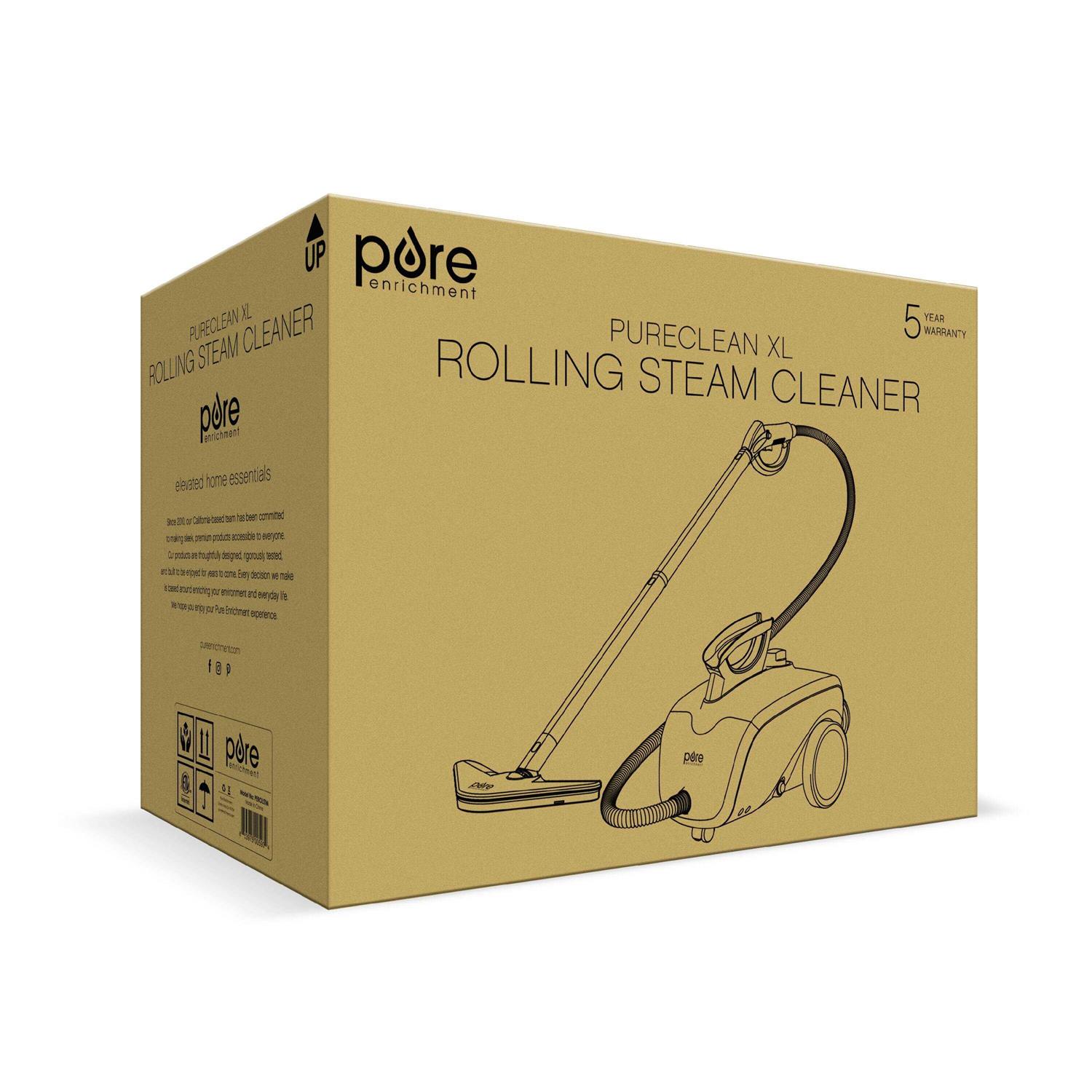 Pure Enrichment PureClean XL Rolling Steam Cleaner - Image 5