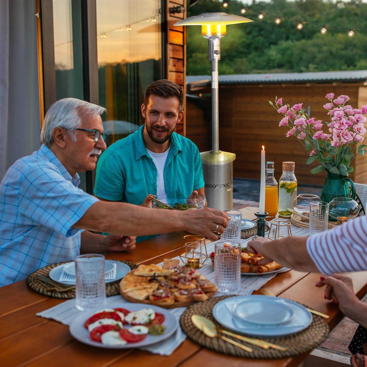 Four Seasons Courtyard 48,000 BTU Freestanding Outdoor Patio Heater - Image 5