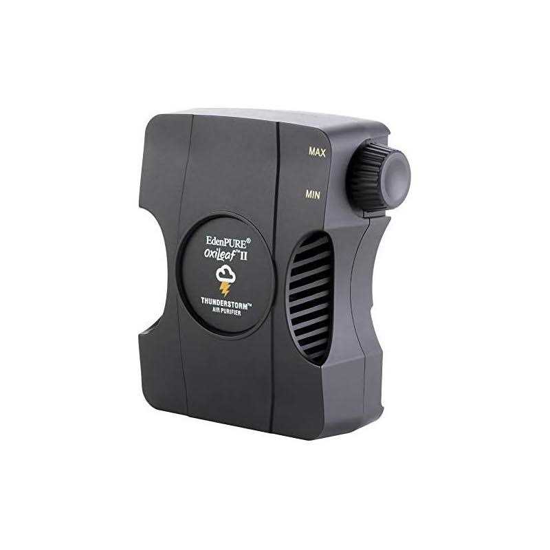 EdenPURE OxiLeaf II Thunderstorm Air Purifier Odor Remover with Portable USB travel plug - Image 3