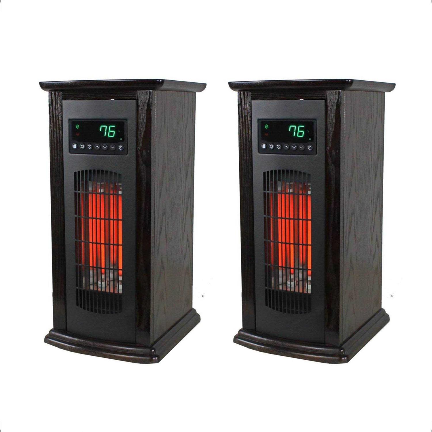 Lifesmart LifePro Infrared Quartz Indoor Tower Space Heater - Image 5