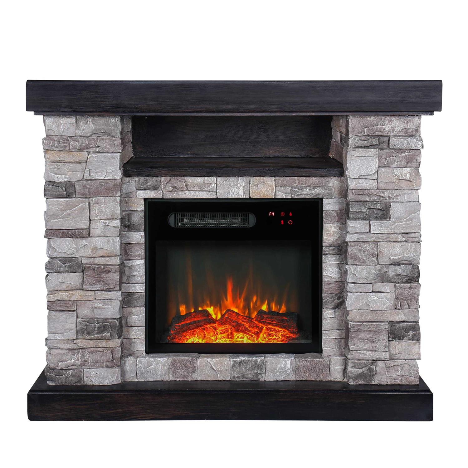 FESTIVO 40 in. Freestanding Electric Fireplace - Image 5