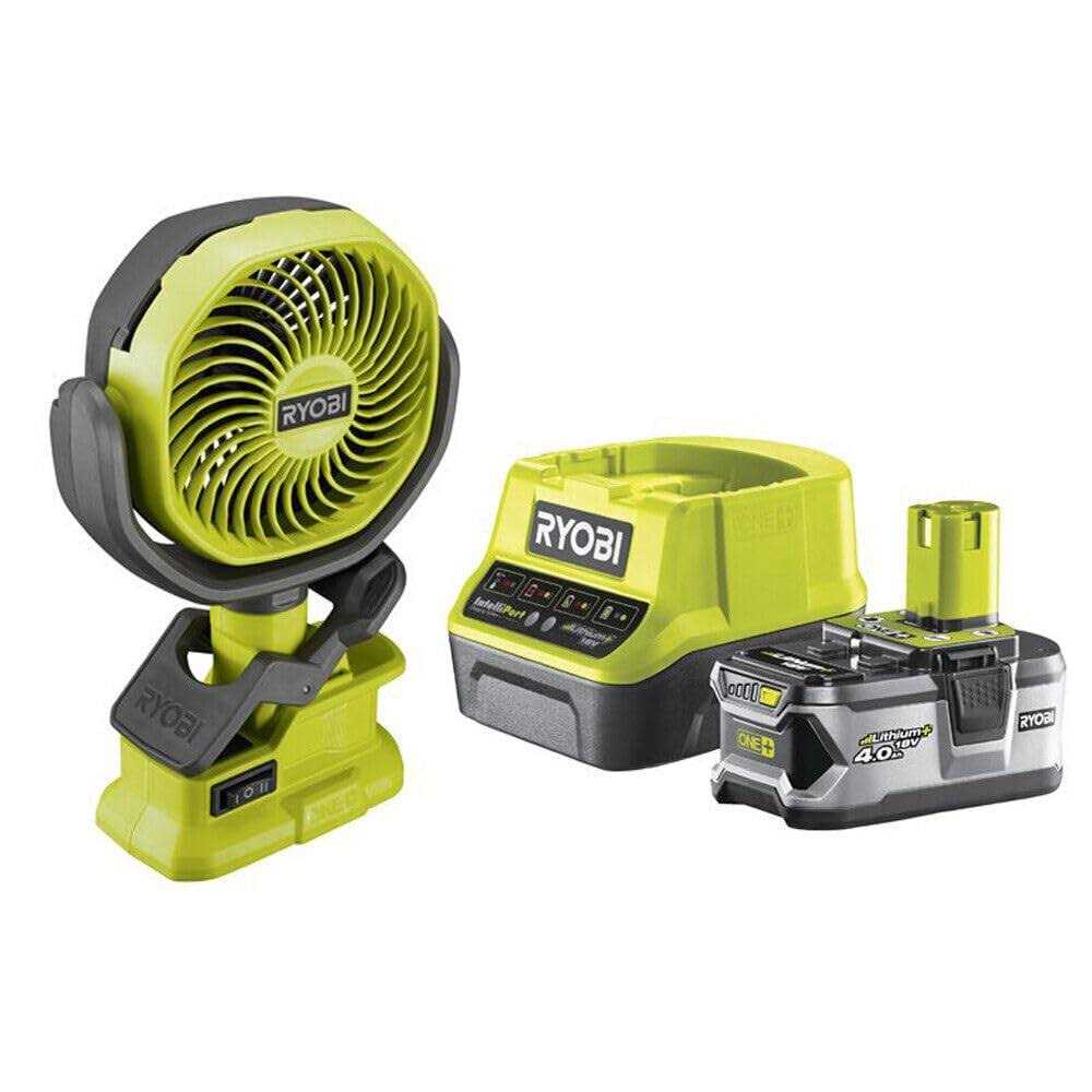 Ryobi 18-Volt Personal Battery Powered Clip Fan Kit with 4.0 Ah Battery - Image 3