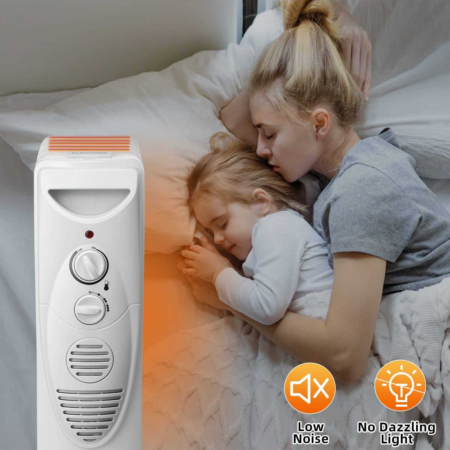 R.W.FLAME Oil Filled Radiator Heater,3 Heat Settings - Image 4