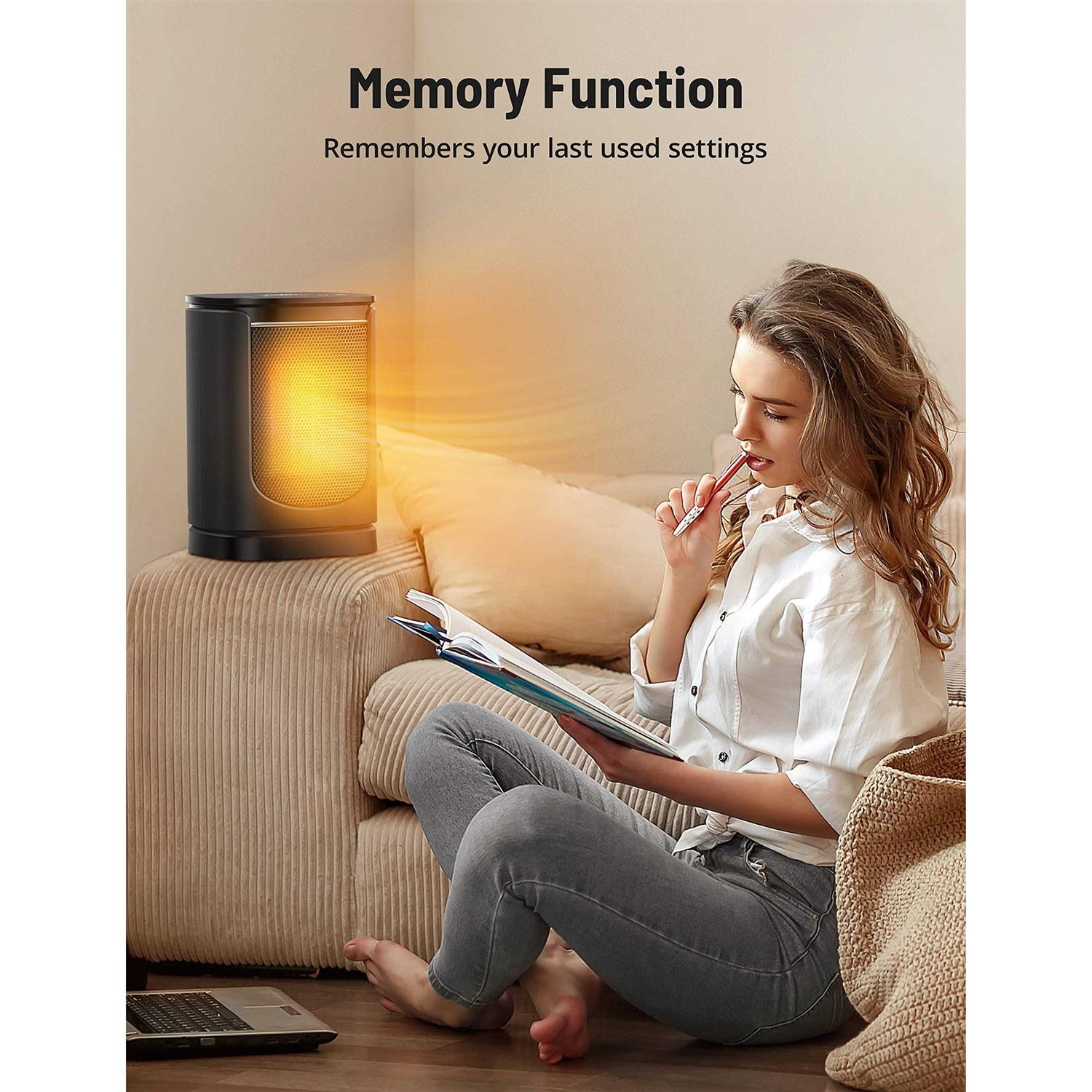 PARIS RHÔNE Space Heater 1500w Fast Heating Portable Heater - Image 5