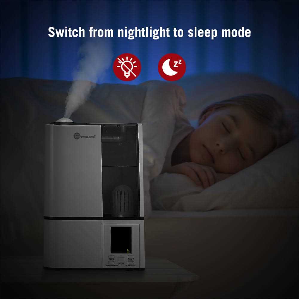 TaoTronics Cool Mist Humidifier 4L Ultrasonic Humidifiers for Large Bedroom Home - Image 3