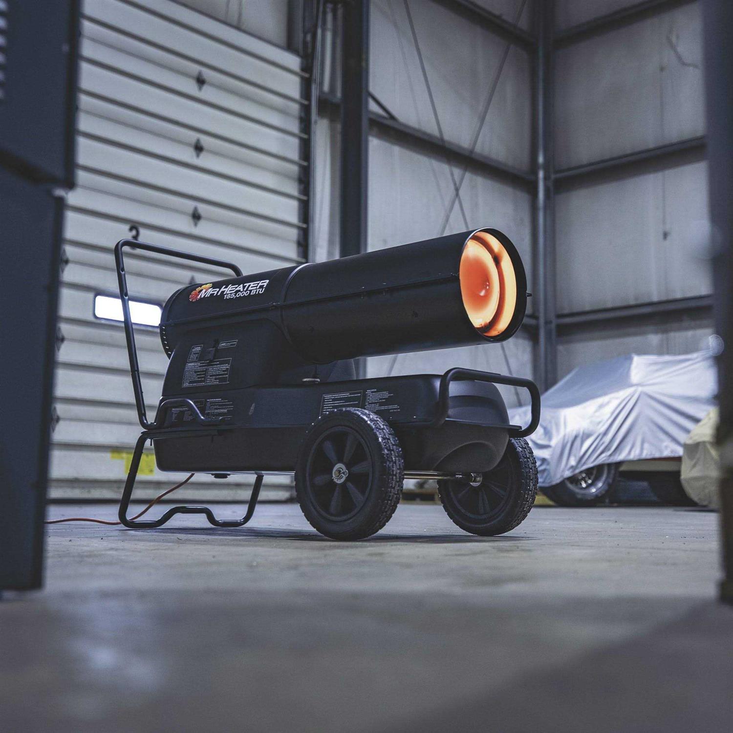 Mr. Heater 185,000 BTU Forced Air Kerosene Heater F210185 - Image 3