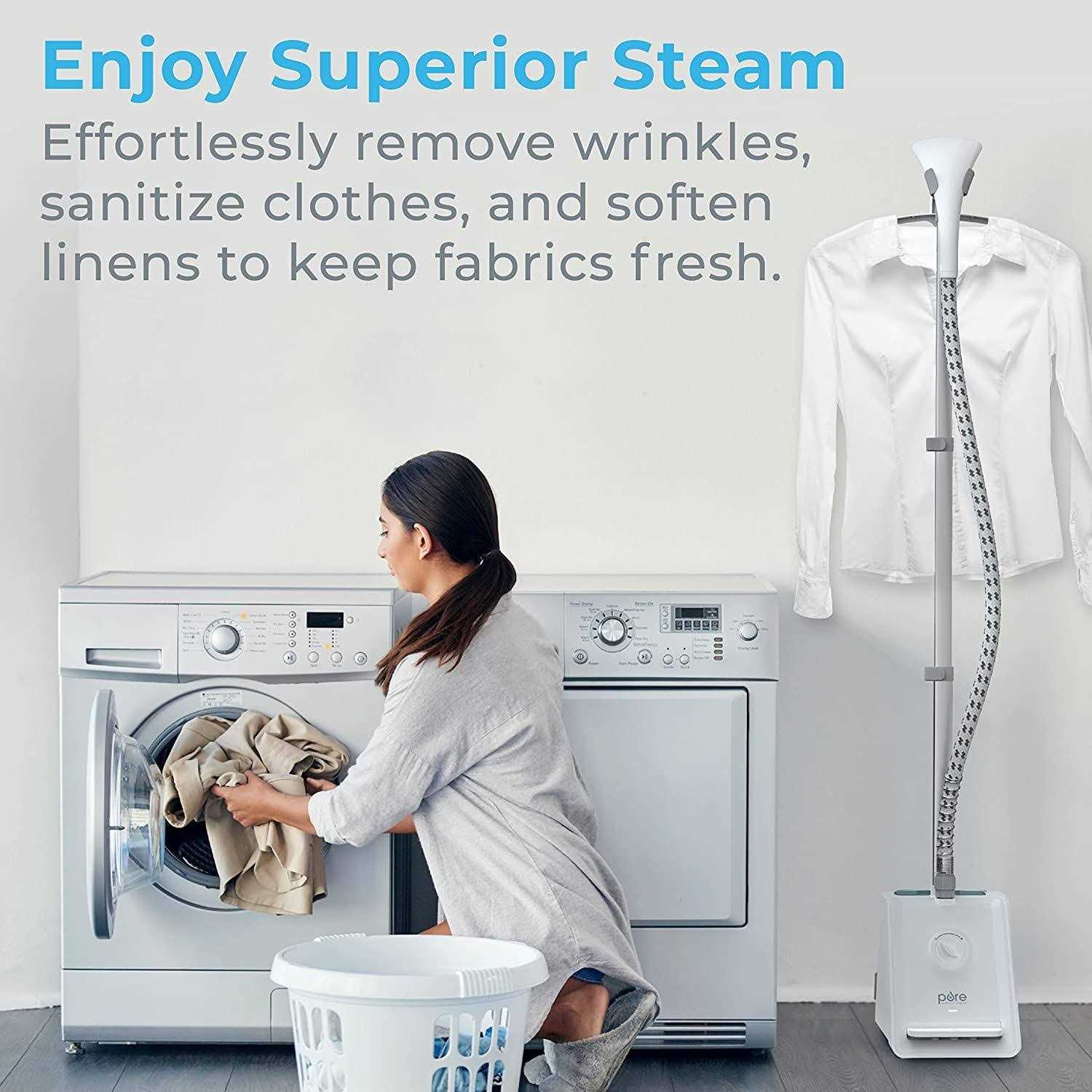 Pure Enrichment PureSteam Pro Garment Steamer - Image 5