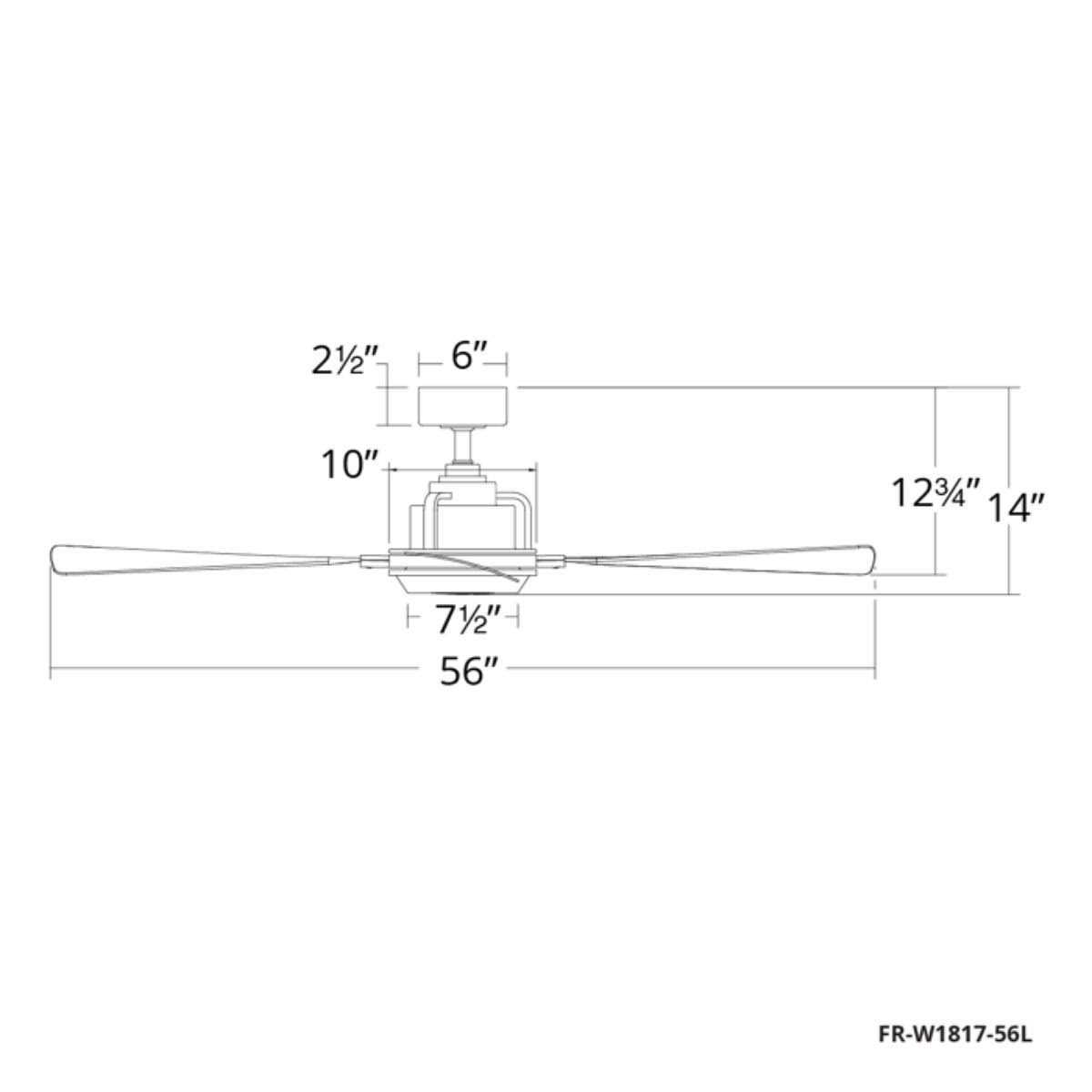 Modern Forms Osprey Smart Ceiling Fan FR-W1817-56L-OB/DW - Image 5