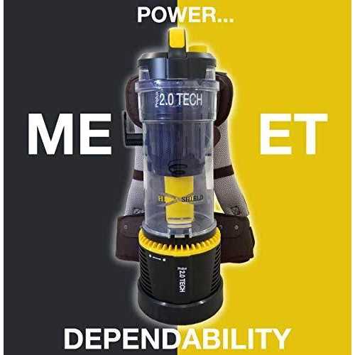 Prolux 2.0 Pro Commercial Bagless Backpack Vacuum with 1 1/2 inch Tool Kit - Image 4