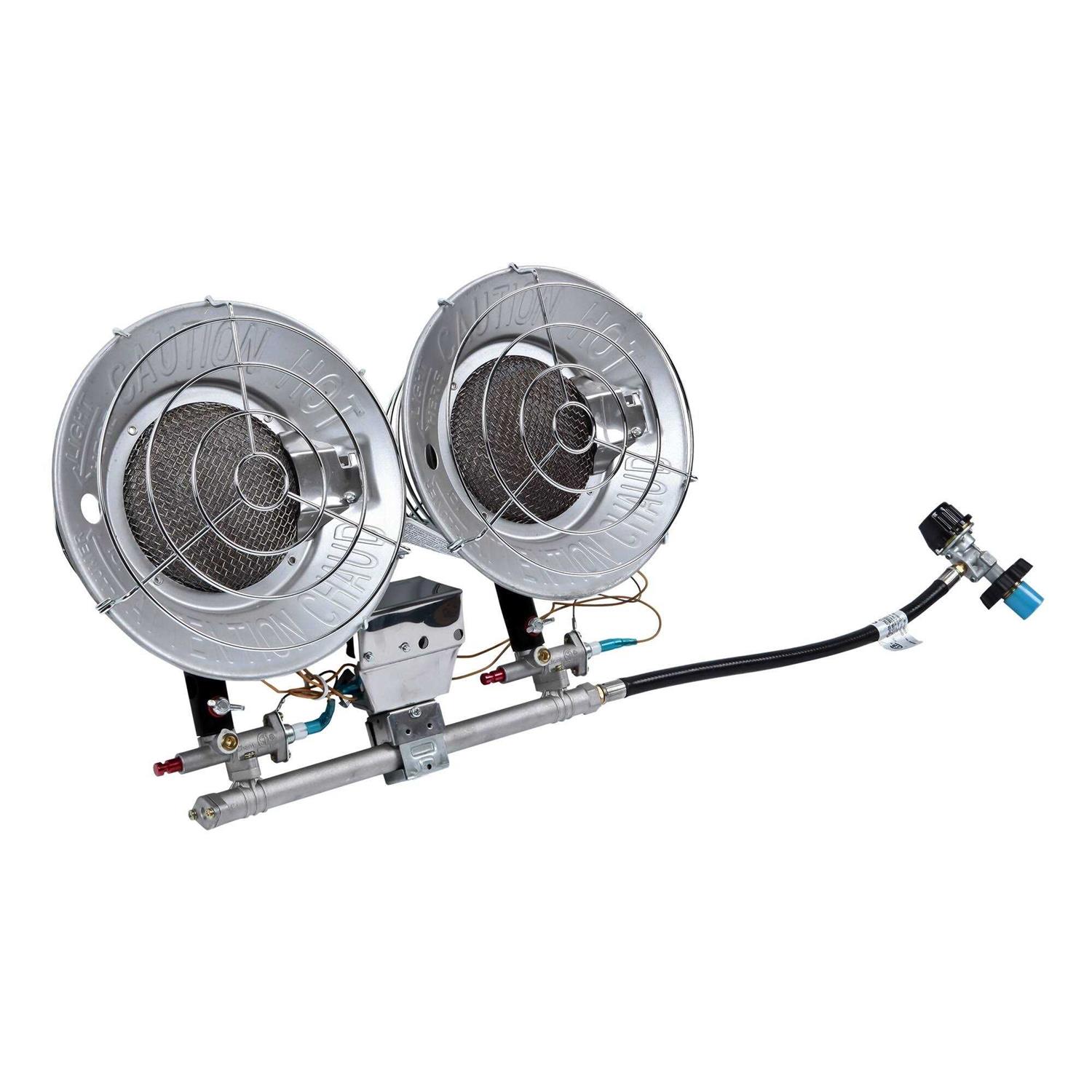 Remington 32,000 BTU Double Head Tank Top Heater REM-32-TTC-O - Image 4