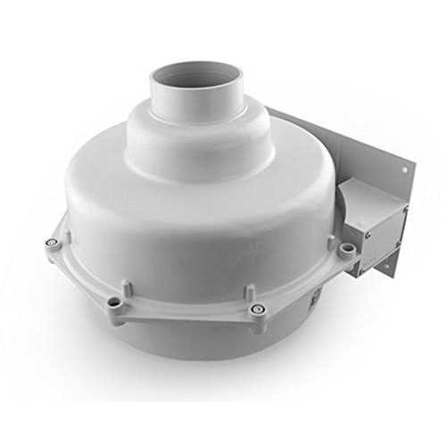 RadonAway GP501 Radon Fan Install kit Two 3x3 White Couplings U-Tube Vacuum Gauge Radon System Labels - Image 5