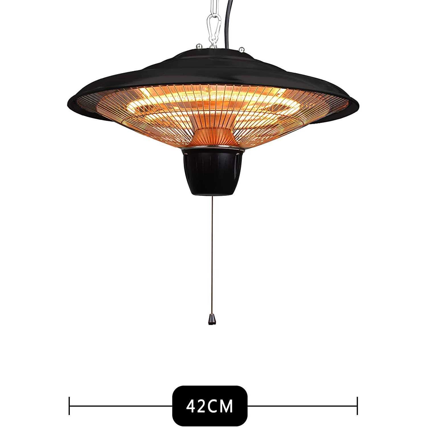 Donyer Power 1500w Outdoor/indoor Electric Patio Heater - Image 3