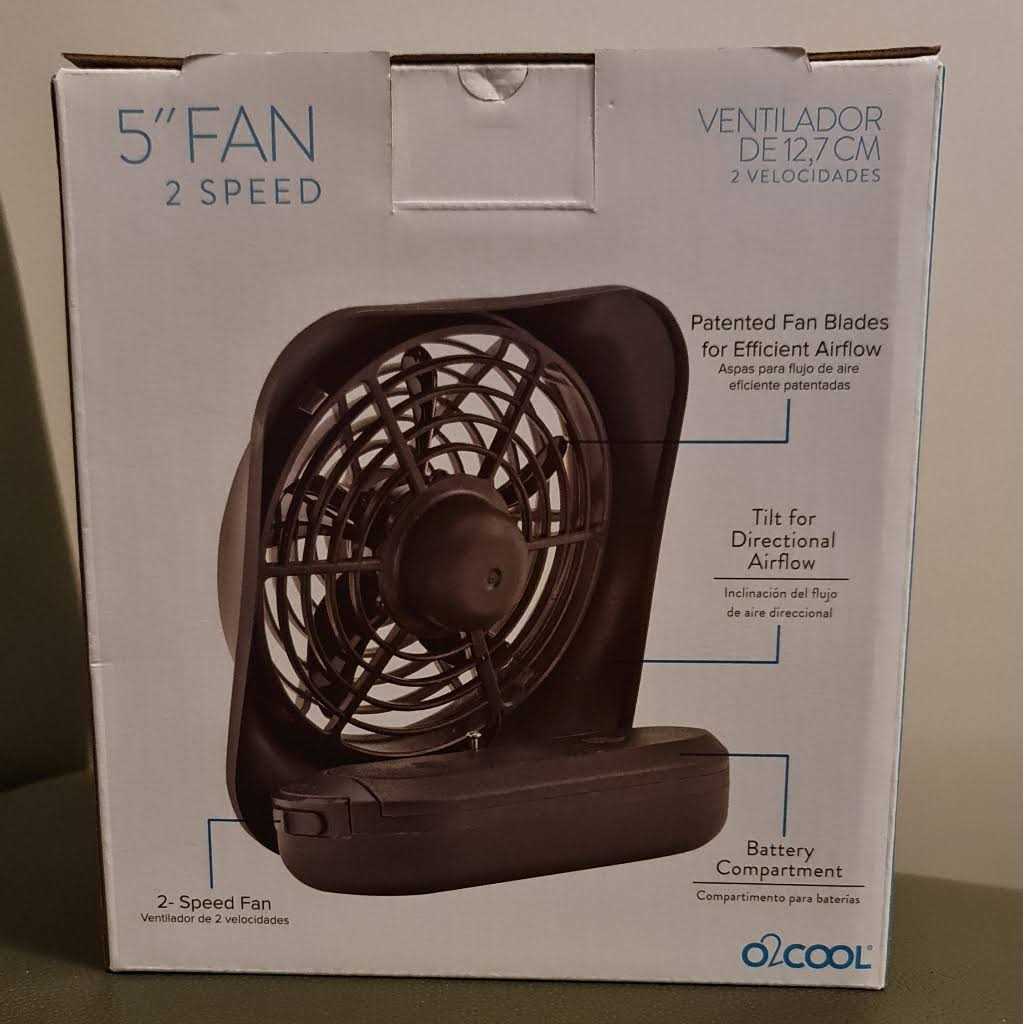 Treva 5 Inch Portable Fan - Image 3