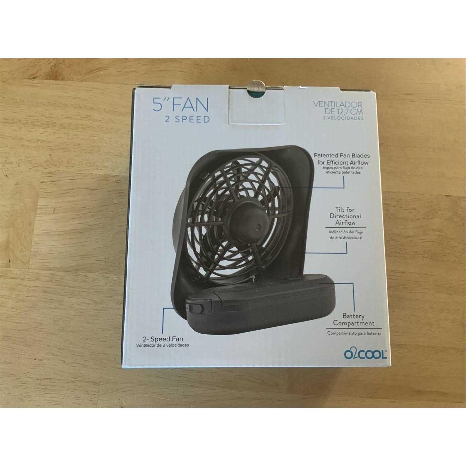 Treva 5 Inch Portable Fan - Image 5