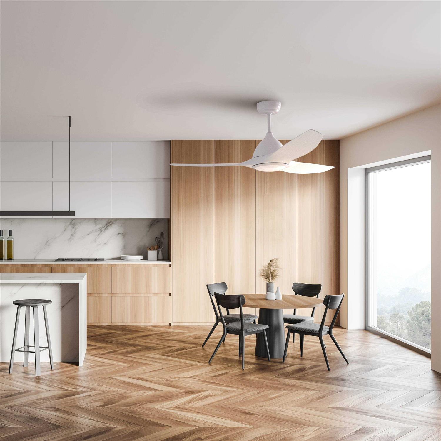 ProMounts 52 3-Blade Smart Voice Ceiling Fan with LED Light Reverse Function - Image 5