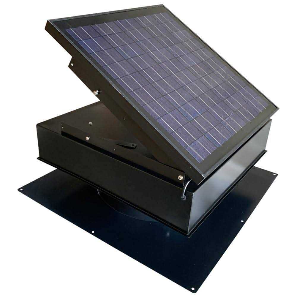 Remington Solar 30 Watt 1550 CFM Solar Powered Attic Fan - Image 3