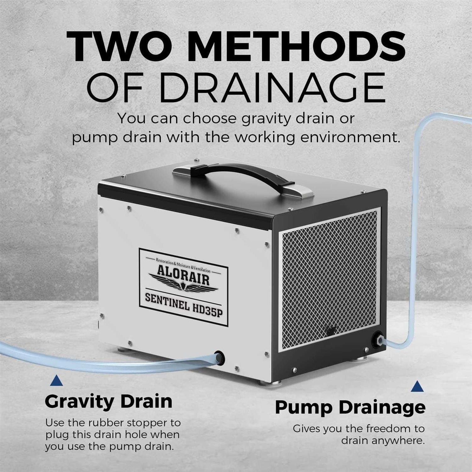 ALORAIR Crawl Space/Basement Dehumidifier 70 Pint Dehumidifier - Image 3