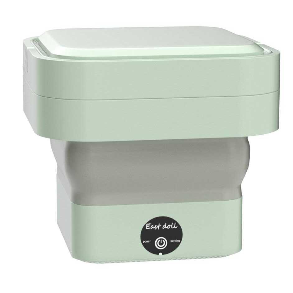 Portable Washing Machine with Effective Steri-lizing Function Foldable Mini Small Washer for Baby Clothes, Underwear or Small Items - Image 3