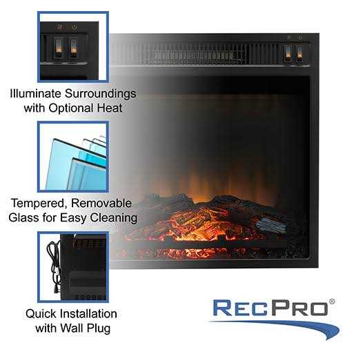 RecPro® RV Electric Fireplace 18 - Image 4