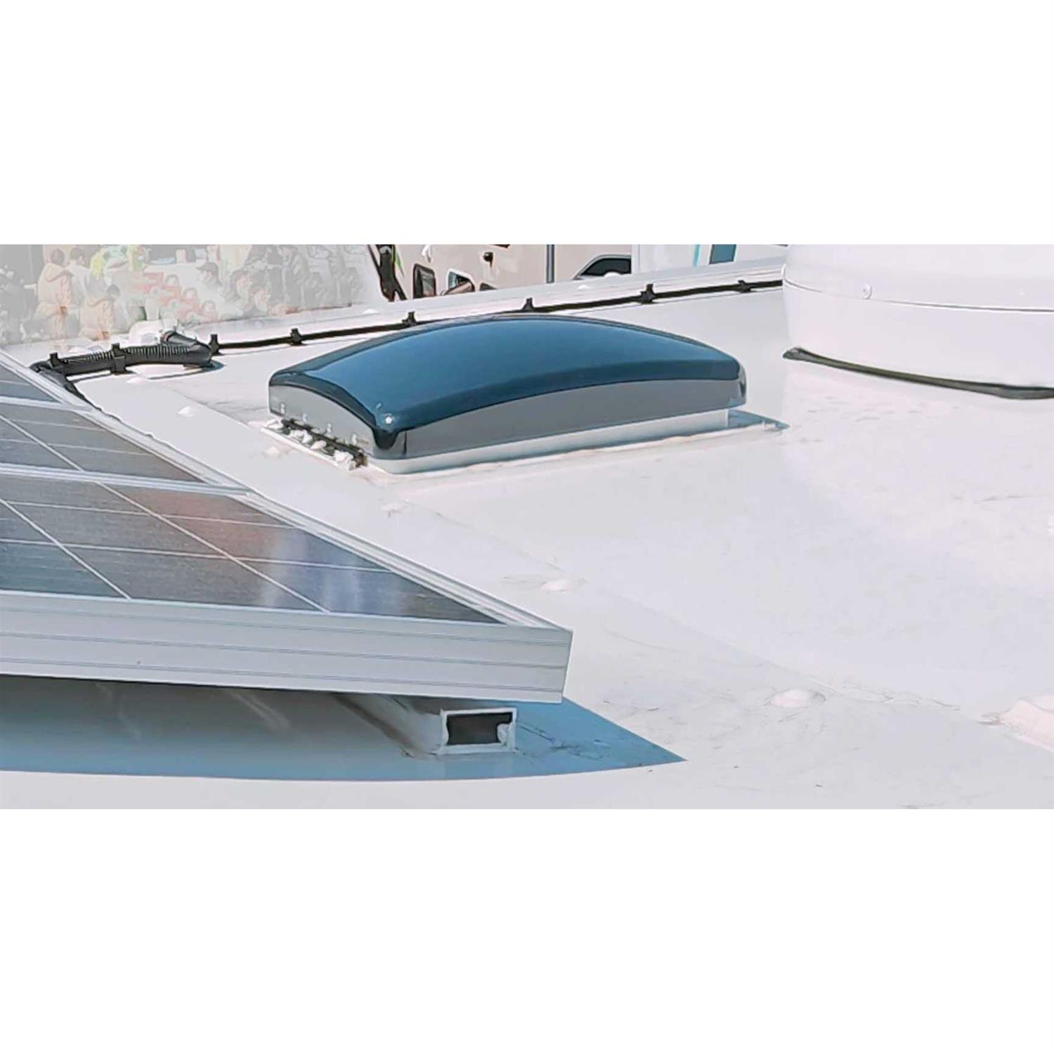 RVLOVENT RV Roof Vent Fan 12V Auto Remote Control 14'' inch 10 Speed - Image 3