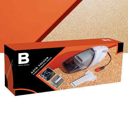 The Black Series Auto Vacuum Handheld 2-pc. Car Detailing Kit - Image 4