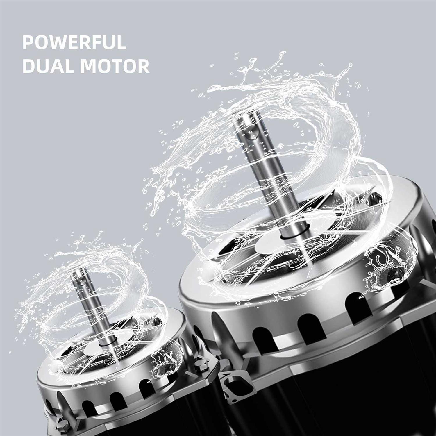 BANGSON Portable Washing Machine, 17.6 lbs Washer and Spinner, Mini Compact Twin Tub Washing Machine, Washer and Dryer Combo - Image 3