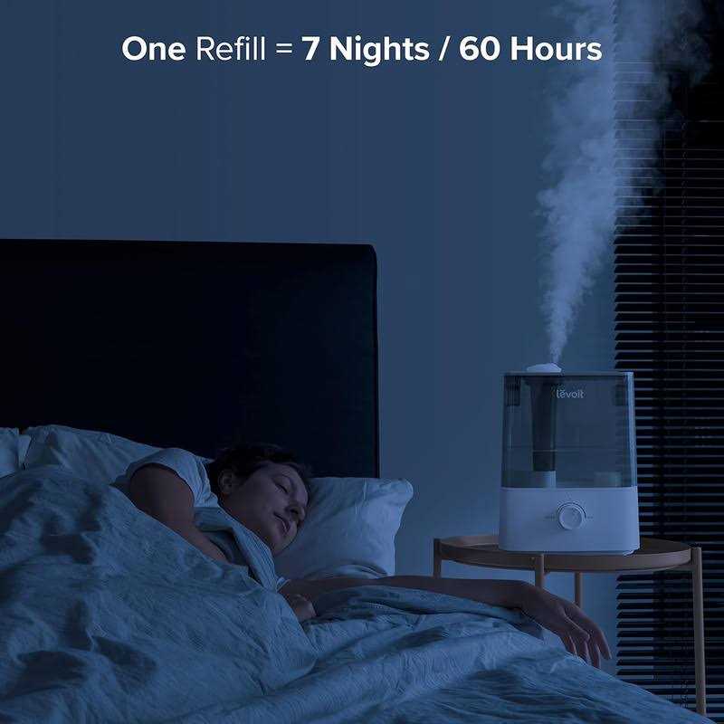 LEVOIT Classic300 Ultrasonic Top Fill Humidifier, Extra Large 6L Tank Last 60-Hour - Image 4